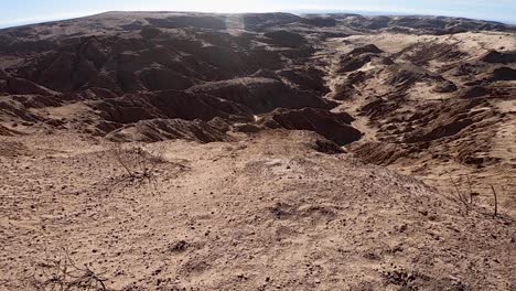 Kippen-Sie-Auf-Die-Weite-Leere-Des-Sanddünenmeeres-Puerto-Peñasco,-Rocky-Point,-Mexiko