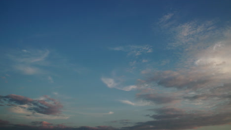 Sunny day blue sky timelapse