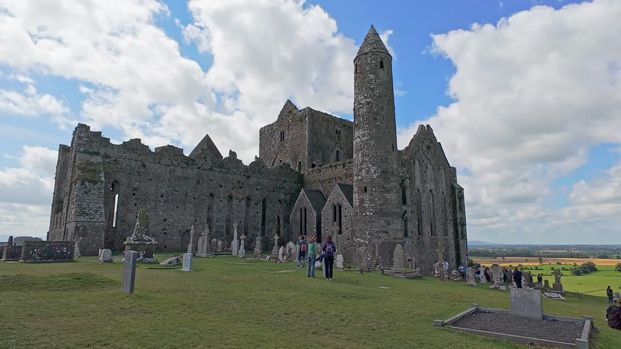 Ireland epic Locations the impressive structure of The rock of Cashel Tipperary Ireland on a summer morning a must for tourists