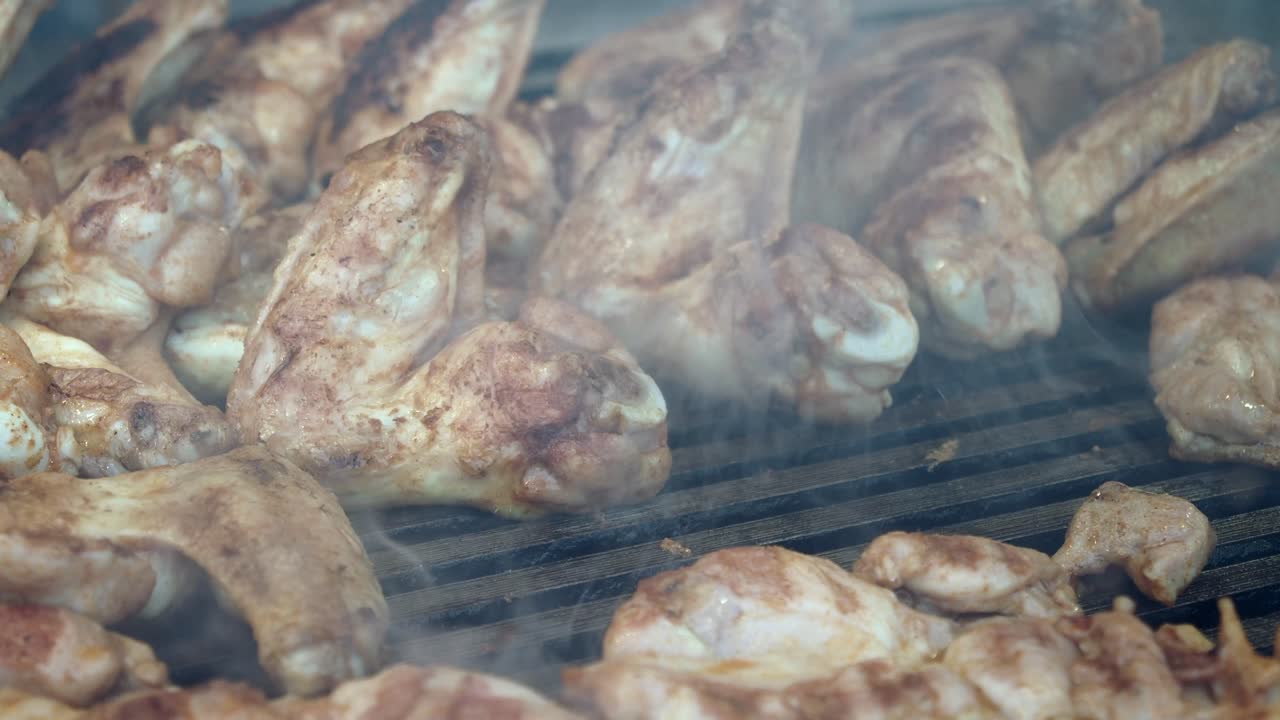 그릴 된  ⁇  날개