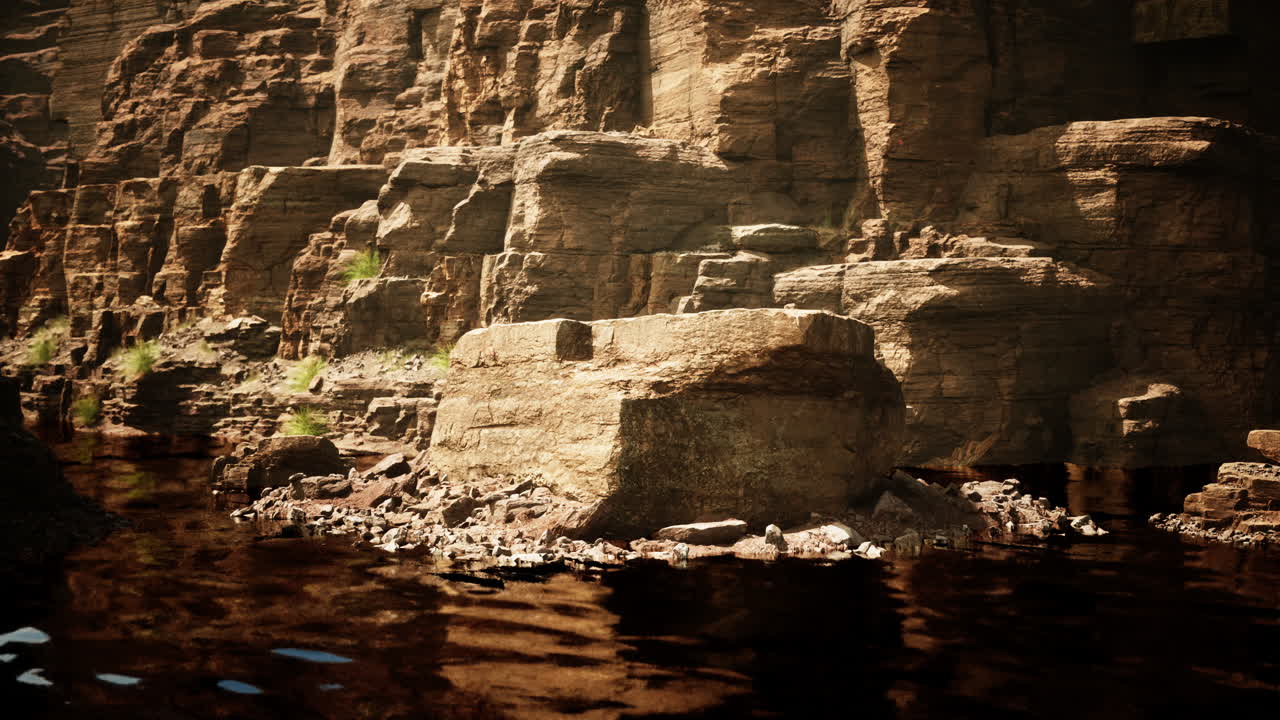 el río colorado en el gran cañón