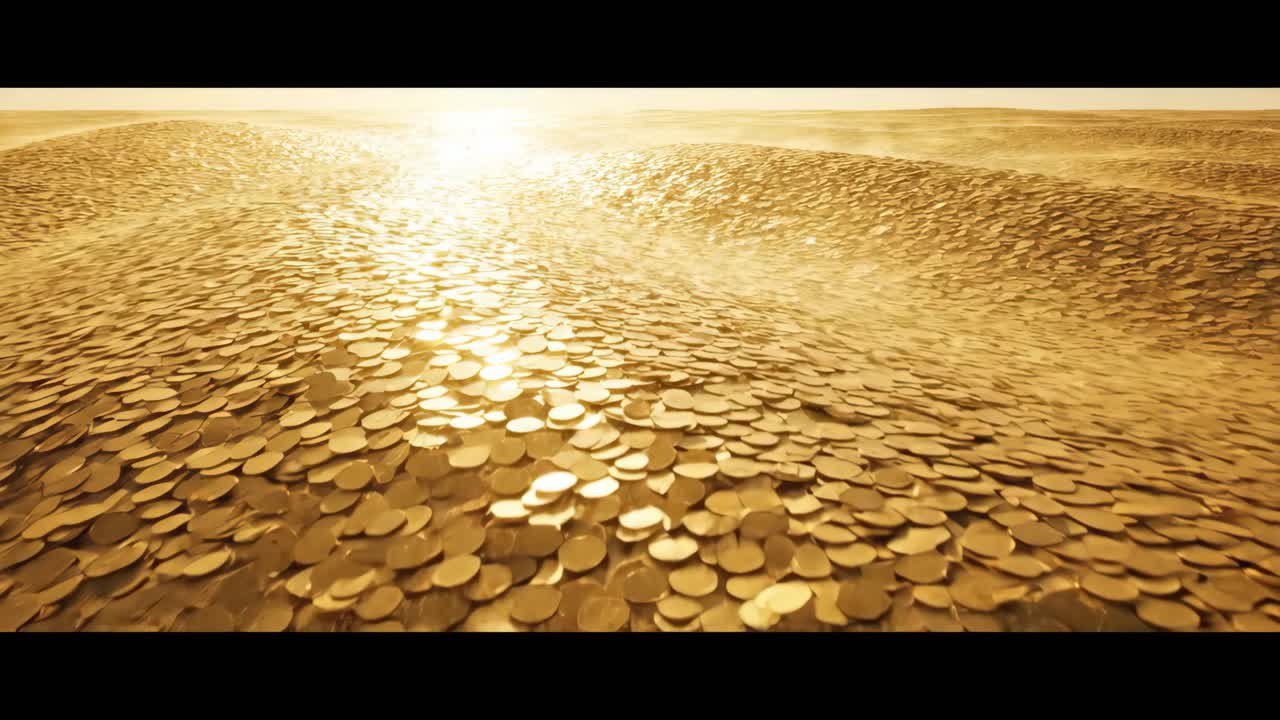 Field of Gold Coins