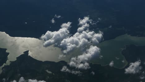 impresionantes vistas aéreas de los cielos celestiales