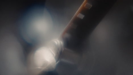 close-up of filmstrip
