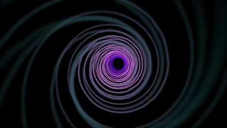 espirales de neón sin fin