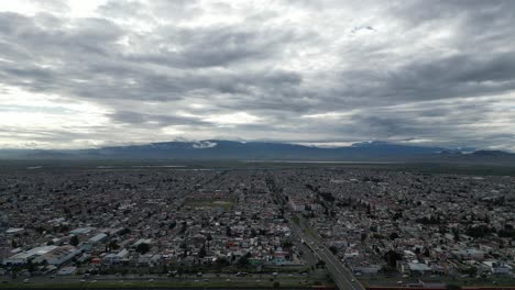 área metropolitana ciudad de méxico, drone view3