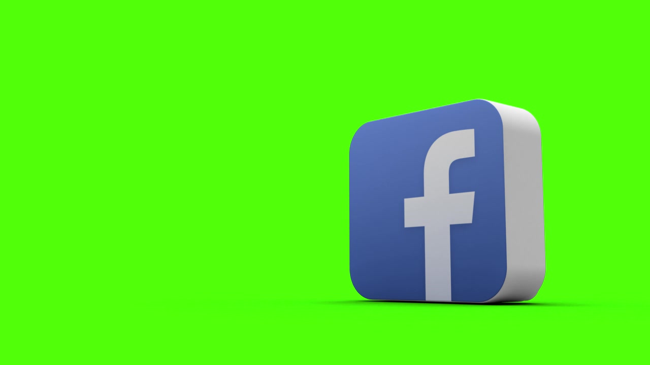 Facebook-logo 3D-model