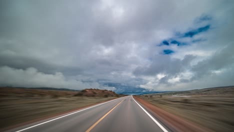 a drive on the arctic circle plateau in norway