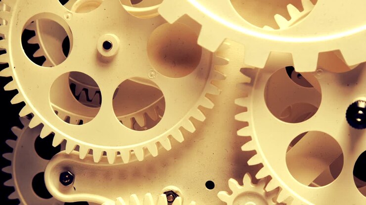 Mechanic Clock Gears