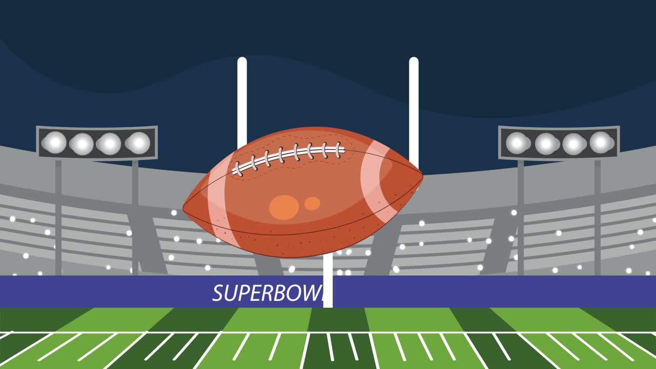 슈퍼볼 경기 장면