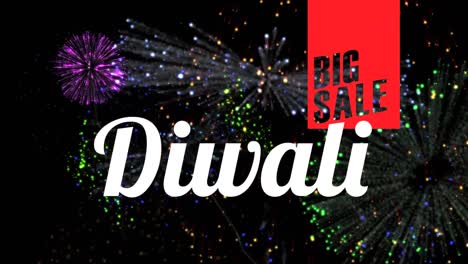 Großer-Diwali-Verkaufstext-Vor-Beleuchtetem-Hintergrund-4k