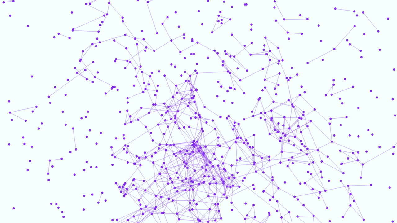 Connected dots a network of interconnected grid pattern in image