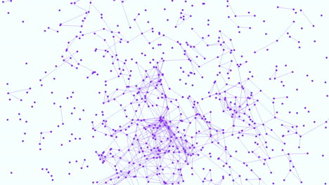 puntos conectados una red de patrones de cuadrícula interconectados en la imagen