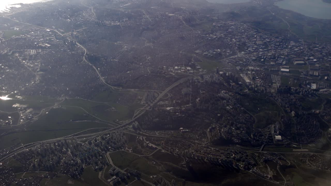 vista aérea de la ciudad de estambul