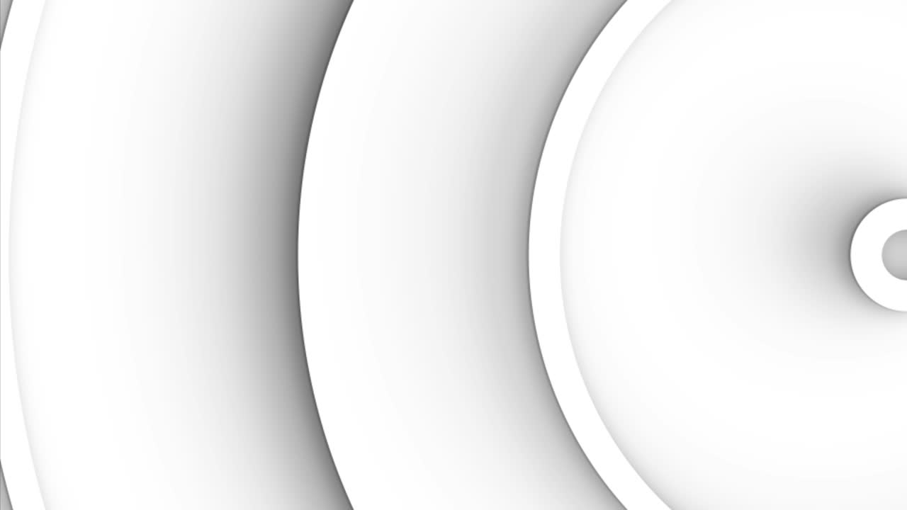 Looping background animation with white concentric circles moving from center