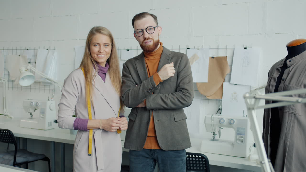 Fashion Designers in Studio