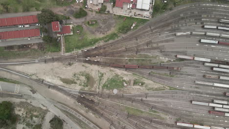 Vista-Cenital-De-La-Enorme-Estación-De-Tren-En-La-Ciudad-De-México