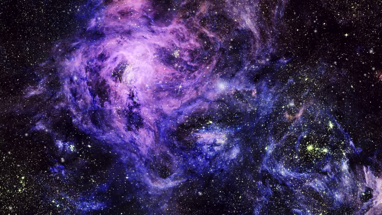 4k nebulae hovering in the universe