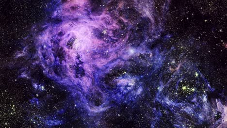 nebulosas de 4k flotando en el universo