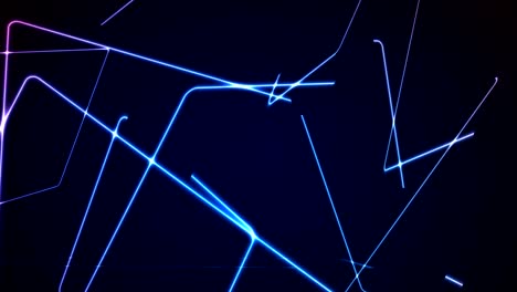 glowing neon lines abstract futuristic motion background