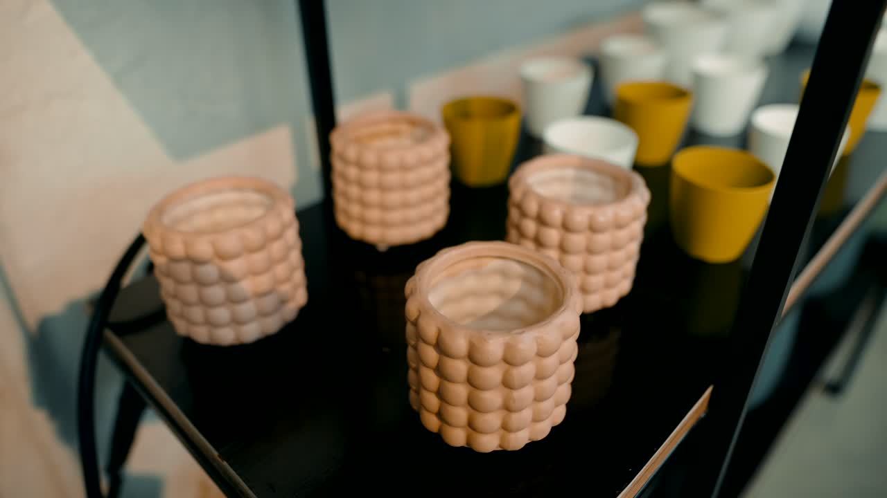 Pots and Planters on Shelves