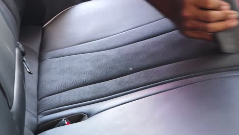 limpieza de asientos de automóviles