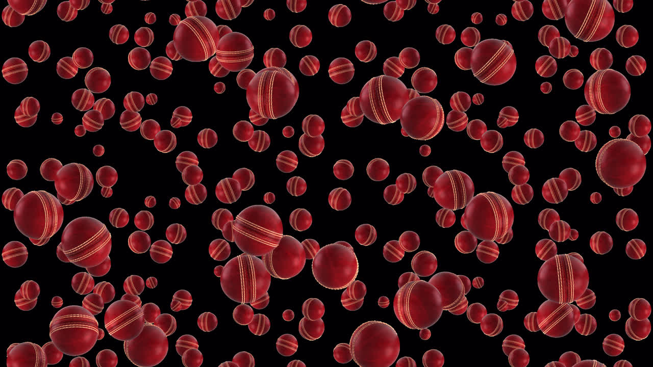 крикетная шаровая петля фона петлевая плитка с альфой