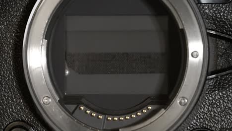 camera sensor closeup