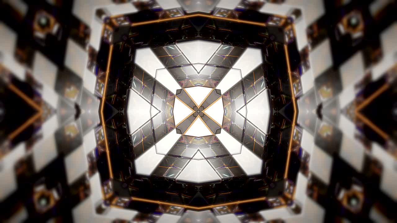 fondo abstracto con tecnología caleidoscopio