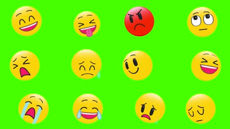 conjunto de emojis