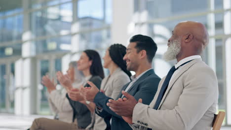 Audience,-business-people-and-applause-in-seminar