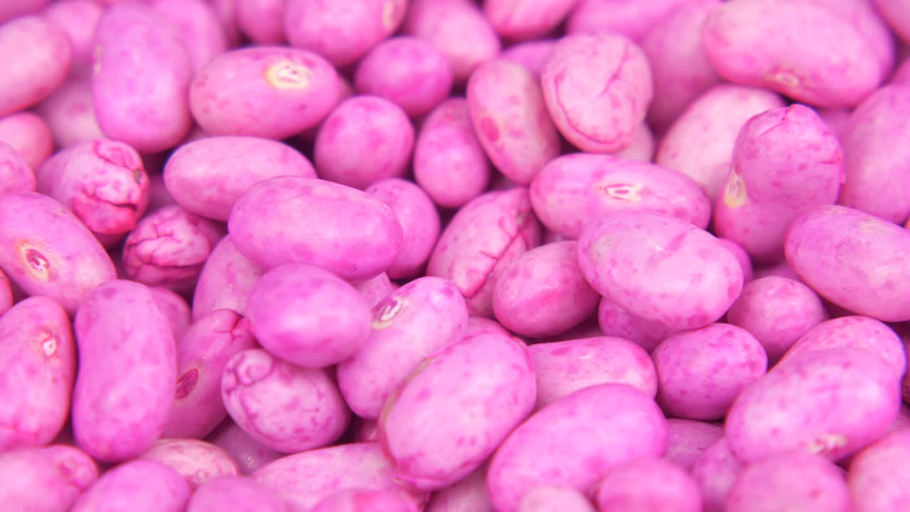 Pile of Pink Candied Beans