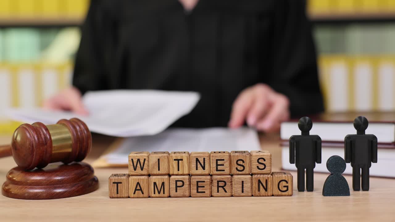 Witness Tampering in Legal Proceedings