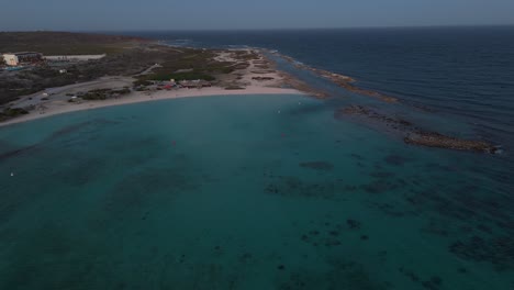 baby beach in aruba is a shallow, calm lagoon, ideal for families with small children and for snorkeling