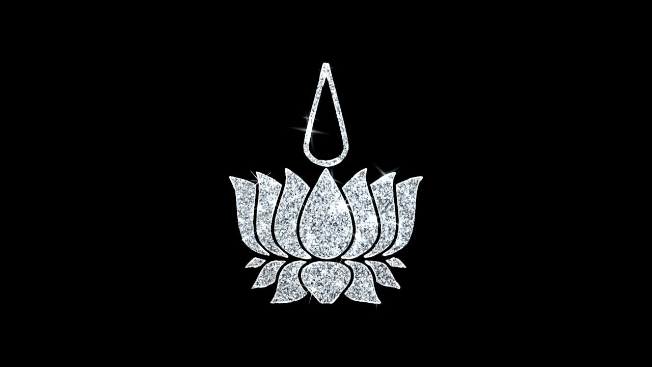 símbolo religioso de la animación de ayyavazhi