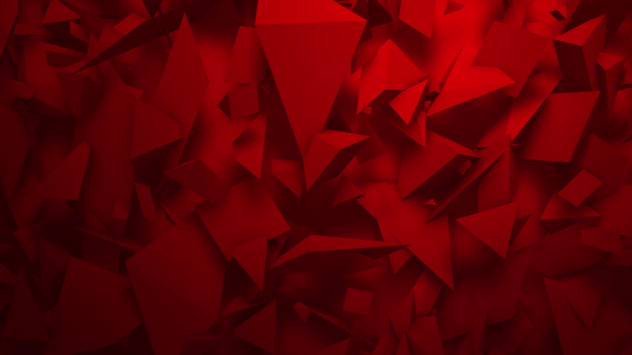 Motion dark red triangles shapes abstract geometric background