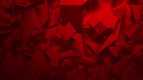 movimiento triángulos rojo oscuro formas fondo geométrico abstracto