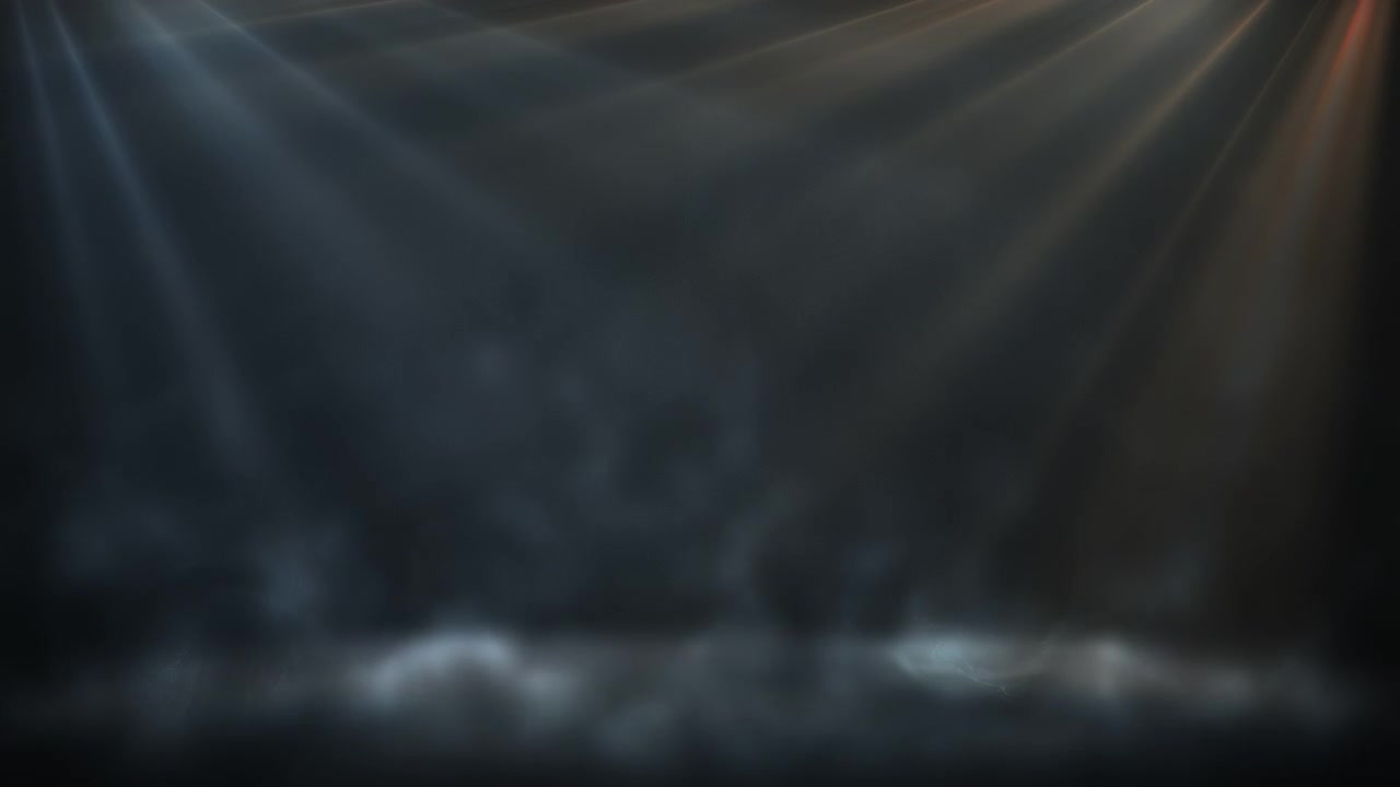 Moody Volumetric Light Rays Overlay Animation