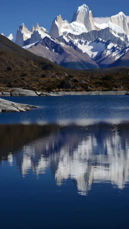 majestic fitz roy and lago pehoé