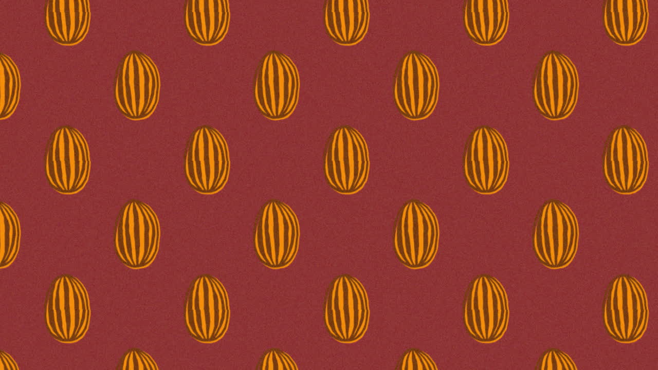 Cute Easter Egg Pattern animation 4k
