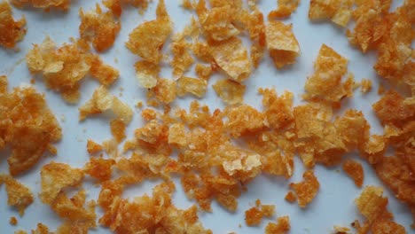 crispy crumbled potato chips