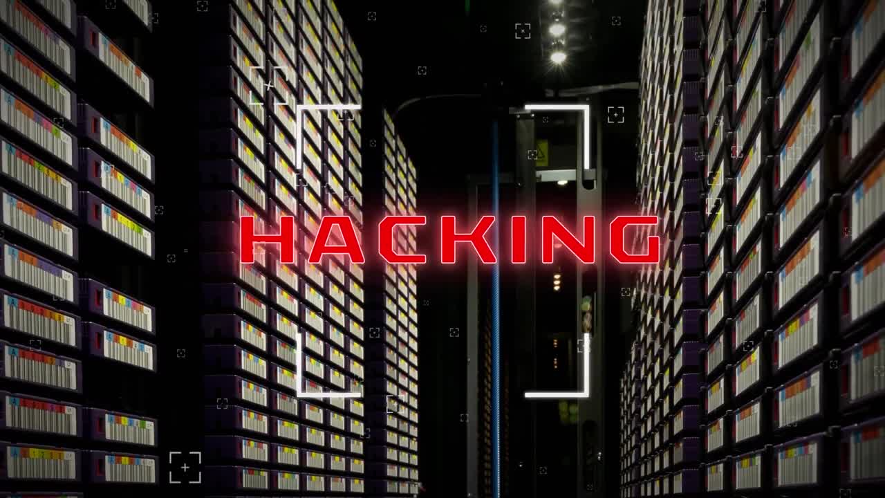 procesamiento de datos de seguridad cibernética contra la sala de servidores de computadoras