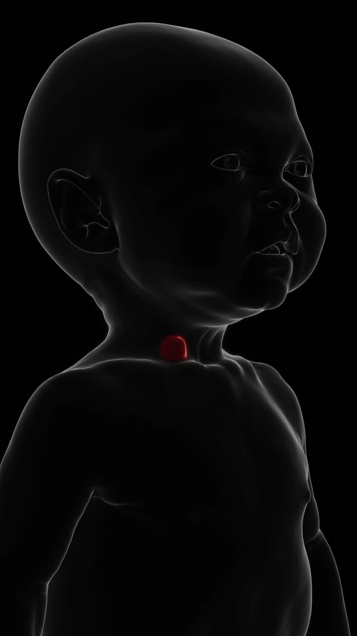 X-Ray video of Branchial cleft cyst in baby | Branchial cleft cyst Video in X-Ray | Branchial cleft cyst indication video in Vertical format