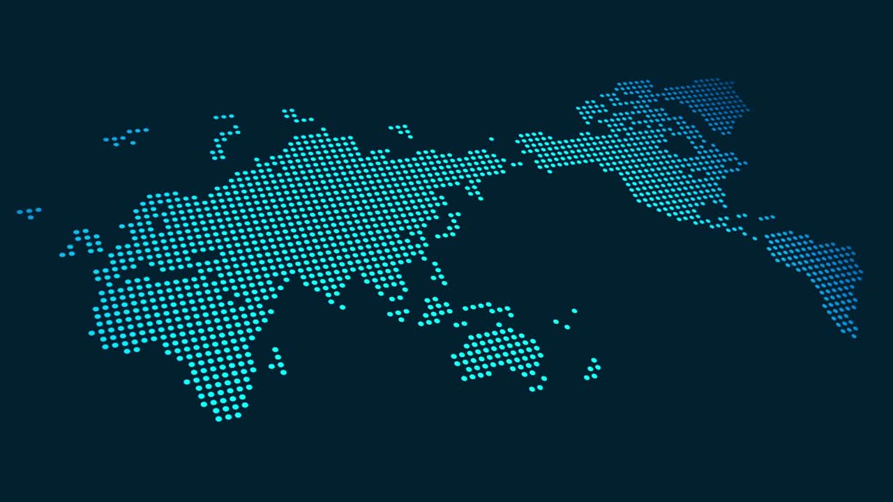 el mapa del mundo en 3d.