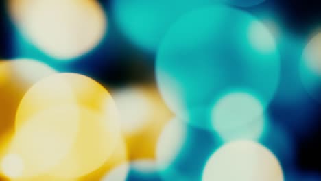 bokeh colorido