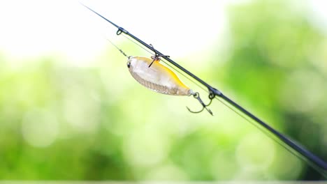 fishing equipment with artificial small fish bait