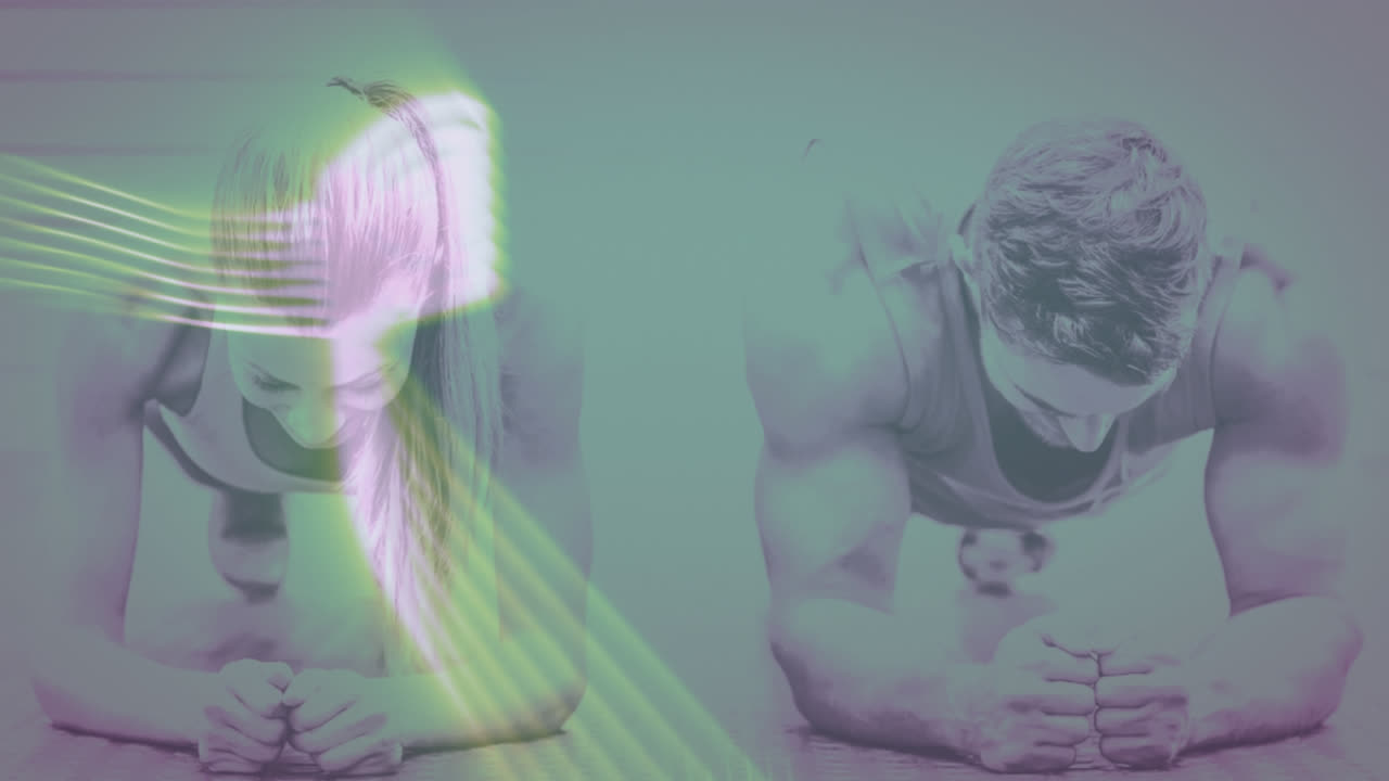 atletas que se ejercitan