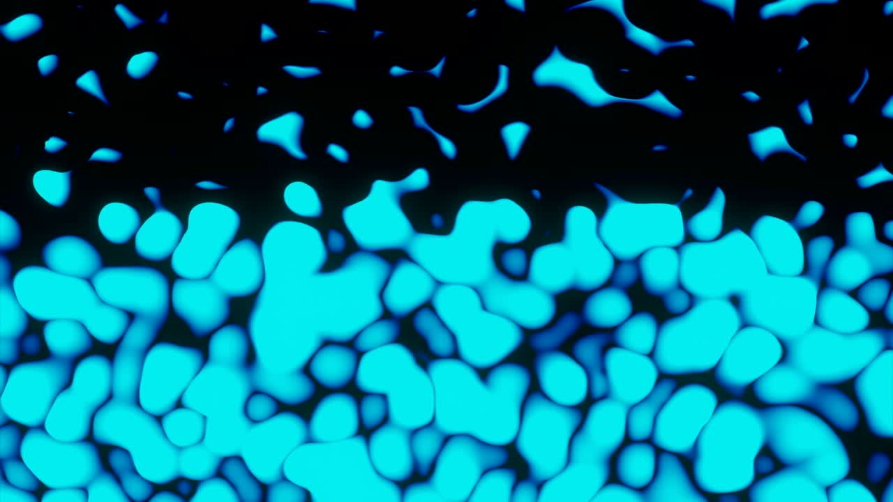 Abstract Blue Liquid Pattern
