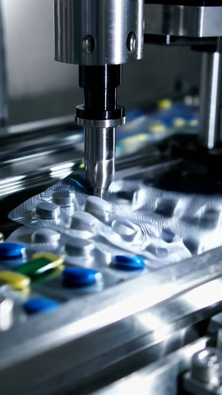 Automated Pill Packaging Machine