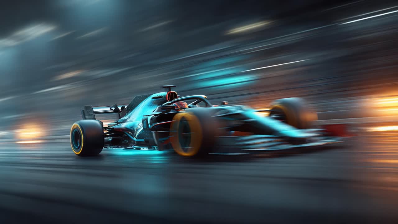 A Dynamic Display of Racing Excellence: An Spectacular Formula Car in ...